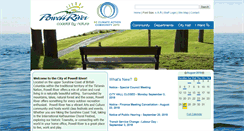 Desktop Screenshot of powellriver.ca